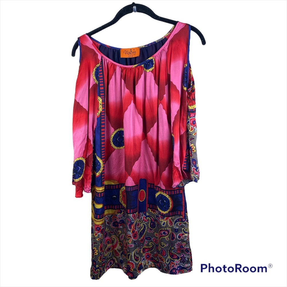 VOOM by Joy Han floral silk dress